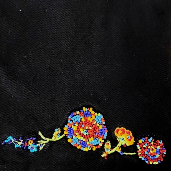 🎈😊 COPPER KEY Embroidered & Beaded Black Jeans // (CHILD) - Picture 8 of 8